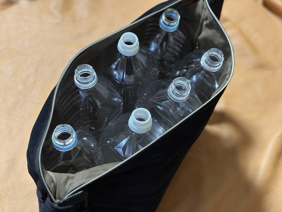 天然エゾシカ革のショルダーバッグ